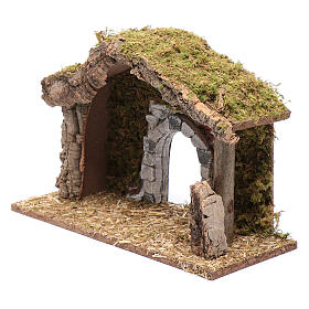 Hut with gypsum arch 25x35x15 cm