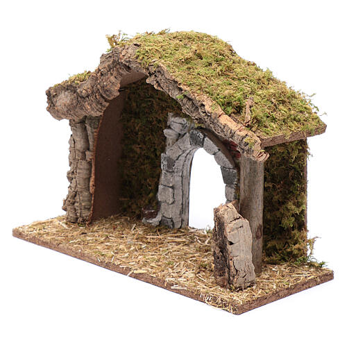 Hut with gypsum arch 25x35x15 cm 2