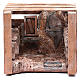 Capanna in cassetta legno 15x20x15 cm presepe 10 cm s1