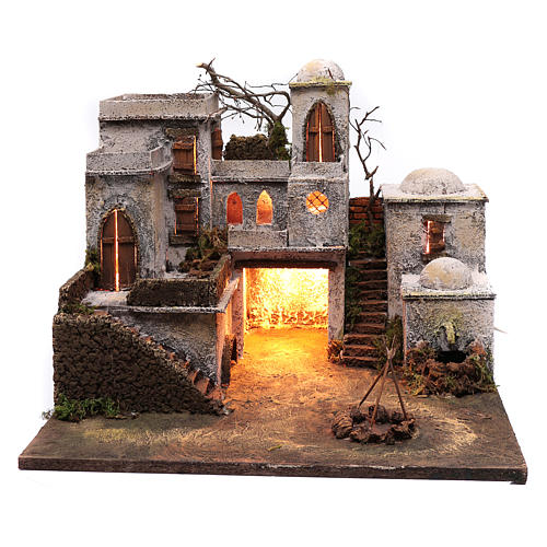 Arabian style house 40x50 cm for 11 cm statues 1