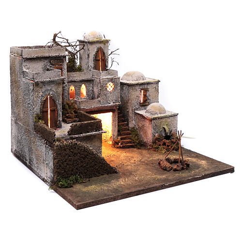Arabian style house 40x50 cm for 11 cm statues 3