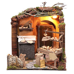 Crèche Napolitaine: Atelier boulanger crèche napolitaine