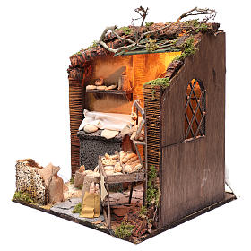 Crèche Napolitaine: Atelier boulanger crèche napolitaine