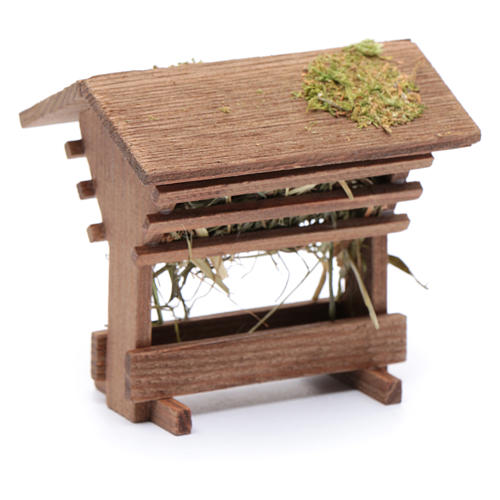 Nativity scene hayrack suitable for 12 cm statue 3