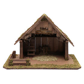 Stable with ladder 35x50x30 cm suitable for 12 cm statues
