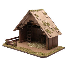 Stable with ladder 35x50x30 cm suitable for 12 cm statues