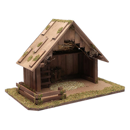 Stable with ladder 35x50x30 cm suitable for 12 cm statues 3