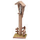 Nicchia per presepe con Madonna 15x5x10 cm s2