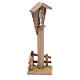 Nicchia per presepe con Madonna 15x5x10 cm s3