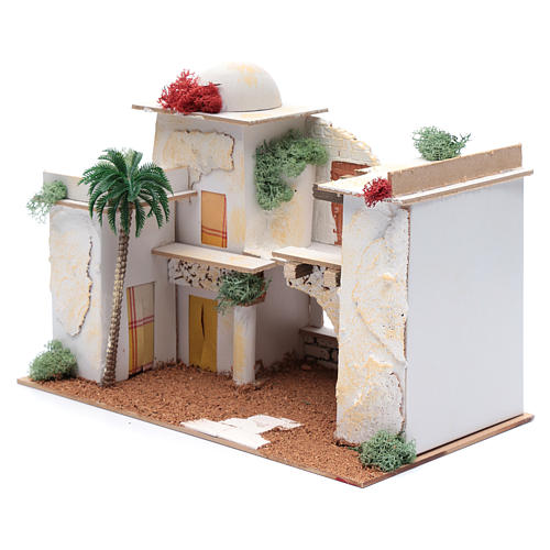 Maison arabe 20x35x20 cm pour santons 7 cm 2