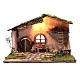 Hut for nativity scene 50x75x45 cm s1