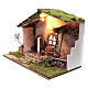 Hut for nativity scene 50x75x45 cm s2