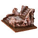 Scalinata tipo roccia presepe 12 cm 10x25x15 s3