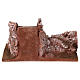 Scalinata tipo roccia presepe 12 cm 10x25x15 s4