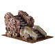 Scaletta del presepe antica 10x15x25 per statue di 12 cm s3