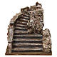 Nativity scene stone stairway 15x15x25 cm s1