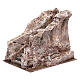 Escada antiga tipo rocha presépio 20x20x25 cm s3