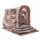 Scalinata presepe con arco 15x15x20 per statue 10 cm s3