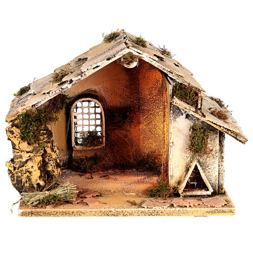 Hut for nativity scene 20x30x20 cm for Neapolitan nativity scene 1