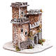 Décor château trois tours 25x28,5x22,5 cm crèche de Naples s3