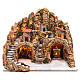 Nativity Setting Rustic Houses and Oven Neapolitan Nativity50X55X55 cm s1
