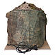 Neapolitan nativity scene illuminated in wood and cork 30x30x30 cm s4