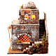 Casa araba scale e arco presepe napoletano 30x25x20 cm s5