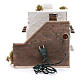 Neapolitan nativity scene Arabian style house with arch and stairs 30x25x20 cm s4