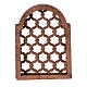Fenêtre arabe en bois travaillé crèche napolitaine s3