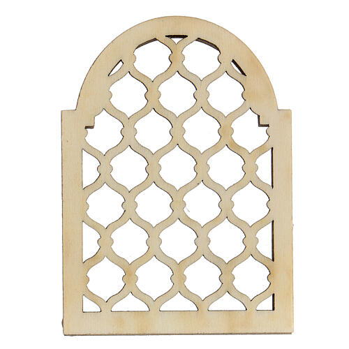 Accessoire crèche napolitaine bricolage fenêtre arabe 4