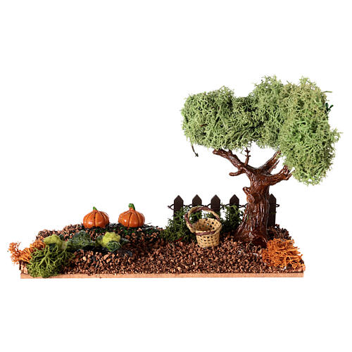 Ogród otoczenie do szopki, 15x20x10 cm 5