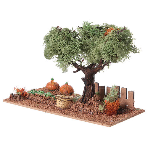 Ogród otoczenie do szopki, 15x20x10 cm 2