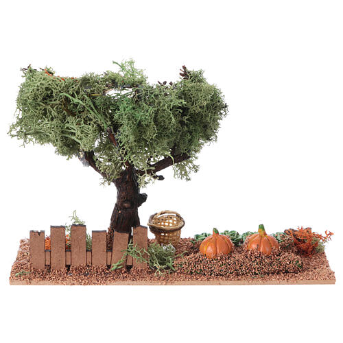 Ogród otoczenie do szopki, 15x20x10 cm 4