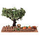 Ogród otoczenie do szopki, 15x20x10 cm s4