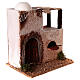 Wooden Arabian house for nativity scene (assorted models) 20x15x10 cm s3