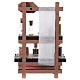 Banco della farmacia con barattoli cristallo presepe 15x10x5 s4