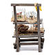 Banchetto delle gabbie presepe 15x10x5 s4