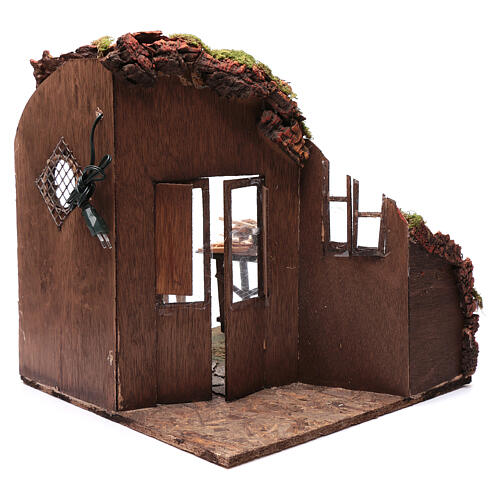 Zakład stolarski, 24 cm, szopka neapolitańska 4