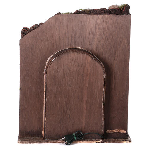Wnętrze domu, 50x40x40 cm, szopka neapolitańska, 24 cm 4