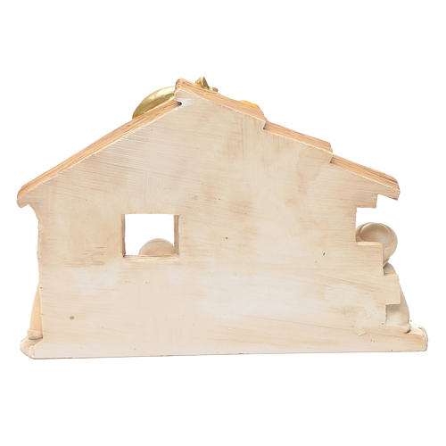 Capannina presepe bambini 15x20 cm resina 4