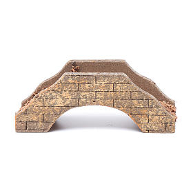 Brücke aus Holz, Krippenzubehör, 5x15x6 cm
