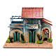 Ambientazione caminetto luce e terrazza 25x30x20 cm s1