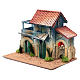 Ambientazione caminetto luce e terrazza 25x30x20 cm s2