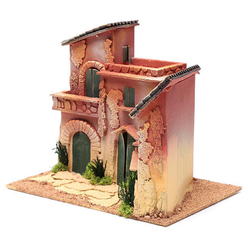 Nativity scene village 25x30x20 cm 2