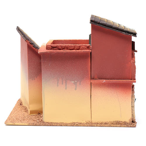 Aldeia com casas presépio de Natal 25x30x20 cm 4