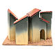 Nativity scene village with arch 25x30x20 cm s4