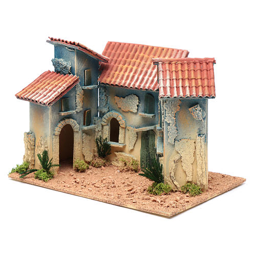 Burgo casas e cabana 20x30x20 cm 2