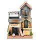 Haus mit Tischler Geschäft 25x20x15cm für Krippe s1