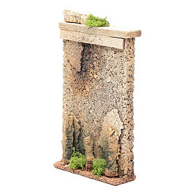 Muro di cinta 25x15x5 cm per presepe