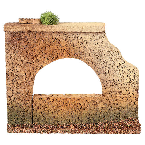 Muret fenêtre en arc pour crèche 16,5x19,6x4 cm 4